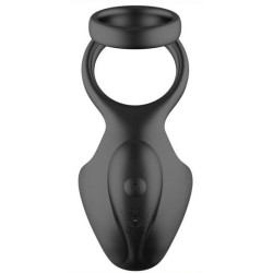 Generique Cockring vibrant Double Delight Noir